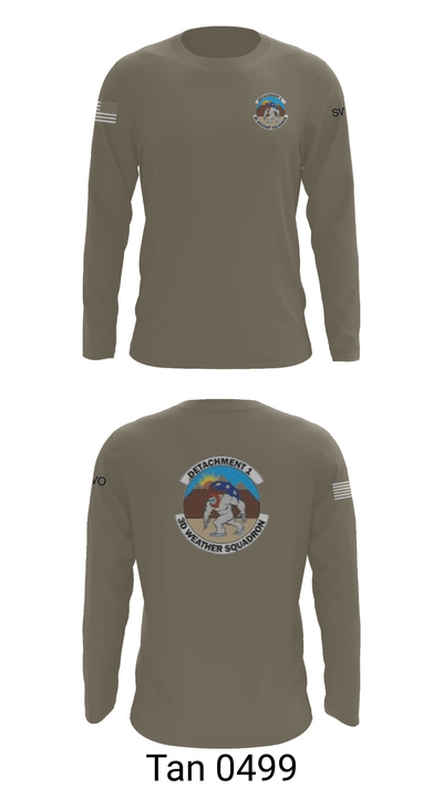 Detachment 1, 3rd Combat Weather Sqd 68533105 Long Sleeve Performance Shirt - 66