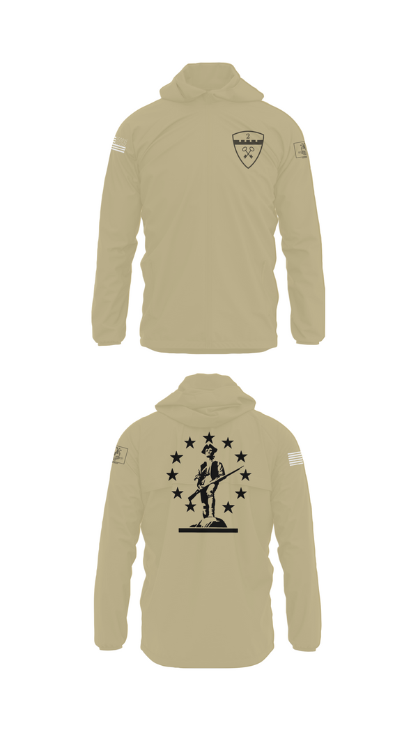 Windbreaker, 2nd Company Governor's Foot Guard, , Teamtime, Team time, sublimation, custom sports apparel, team uniforms, spirit wear, spiritwear, sports uniforms, custom shirts, team store, custom team store, fundraiser sports, apparel fundraiser