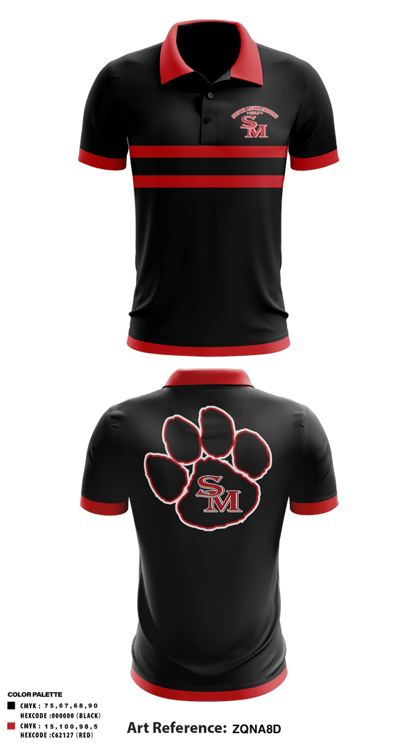 Short Sleeve Performance Polo, South Meck Girls Golf, Golf, Teamtime, Team time, sublimation, custom sports apparel, team uniforms, spirit wear, spiritwear, sports uniforms, custom shirts, team store, custom team store, fundraiser sports, apparel fundraiser