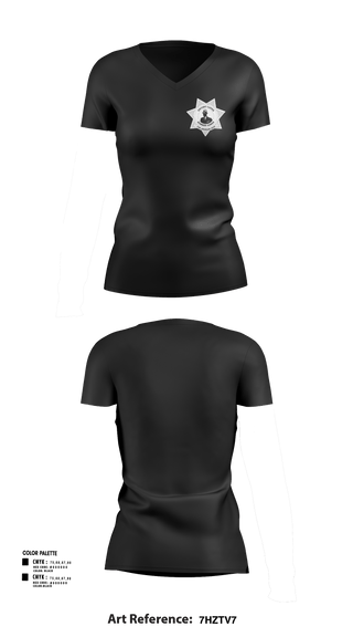 Womens Short Sleeve Vneck Shirt, Lil Ray's Holster Co., , Teamtime, Team time, sublimation, custom sports apparel, team uniforms, spirit wear, spiritwear, sports uniforms, custom shirts, team store, custom team store, fundraiser sports, apparel fundraiser