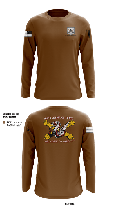 Task Force Rattlesnake FIST 27945437 Long Sleeve Performance Shirt - 6