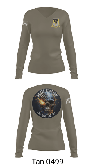 Womens Long Sleeve Vneck Shirt, USMAPS AY 25, Army, Teamtime, Team time, sublimation, custom sports apparel, team uniforms, spirit wear, spiritwear, sports uniforms, custom shirts, team store, custom team store, fundraiser sports, apparel fundraiser