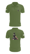 1st marine divison 61808262 Short Sleeve Performance Polo - 47