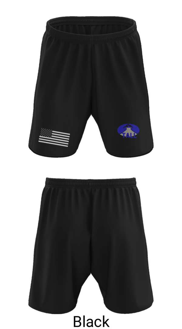Athletic Shorts With Pockets, TALL Contracting, , Teamtime, Team time, sublimation, custom sports apparel, team uniforms, spirit wear, spiritwear, sports uniforms, custom shirts, team store, custom team store, fundraiser sports, apparel fundraiser