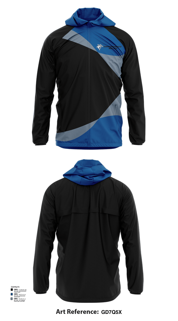 Windbreaker, Hammerheads Racing, Spirit Store, Teamtime, Team time, sublimation, custom sports apparel, team uniforms, spirit wear, spiritwear, sports uniforms, custom shirts, team store, custom team store, fundraiser sports, apparel fundraiser