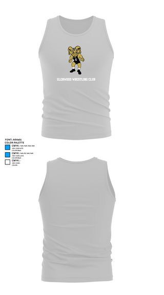 Tank Top, Glenwood Wrestling Club, Wrestling, Teamtime, Team time, sublimation, custom sports apparel, team uniforms, spirit wear, spiritwear, sports uniforms, custom shirts, team store, custom team store, fundraiser sports, apparel fundraiser