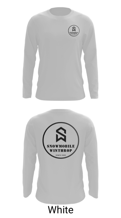 Snowmobile Winthrop 23990110 Long Sleeve Performance Shirt - 7