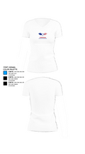 FREEDOM WILDLIFE EXPERTS 87096730 Women's Short Sleeve V-neck Shirt - 18