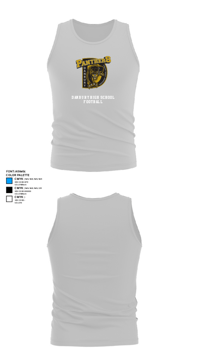 Danbury High School Football 51469151 Tank Top - 13