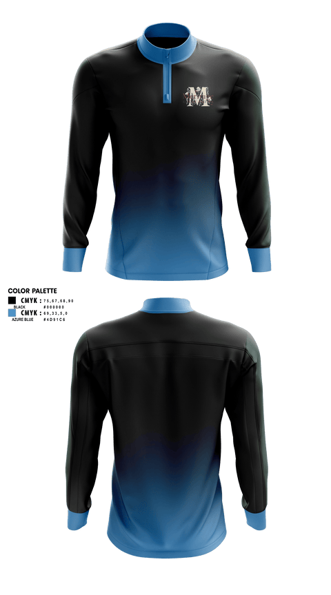 Quarter Zip Jacket, Meritage resort, , Teamtime, Team time, sublimation, custom sports apparel, team uniforms, spirit wear, spiritwear, sports uniforms, custom shirts, team store, custom team store, fundraiser sports, apparel fundraiser