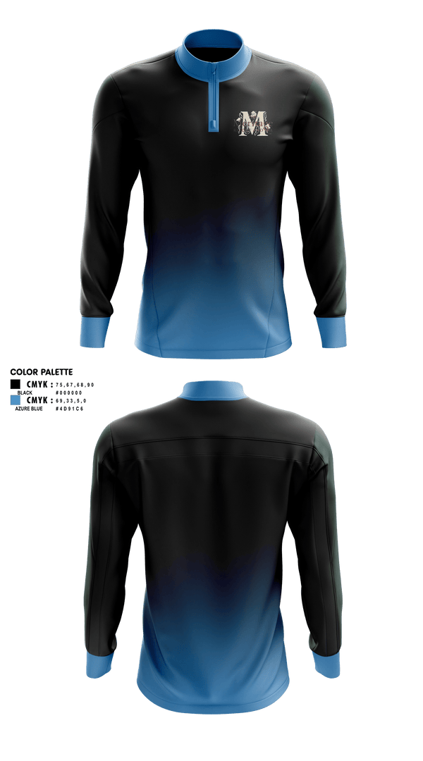 Quarter Zip Jacket, Meritage resort, , Teamtime, Team time, sublimation, custom sports apparel, team uniforms, spirit wear, spiritwear, sports uniforms, custom shirts, team store, custom team store, fundraiser sports, apparel fundraiser