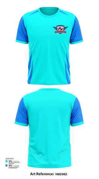 Short Sleeve Performance Shirt, Saint Thomas Aquinas FC, Men's Soccer, Teamtime, Team time, sublimation, custom sports apparel, team uniforms, spirit wear, spiritwear, sports uniforms, custom shirts, team store, custom team store, fundraiser sports, apparel fundraiser