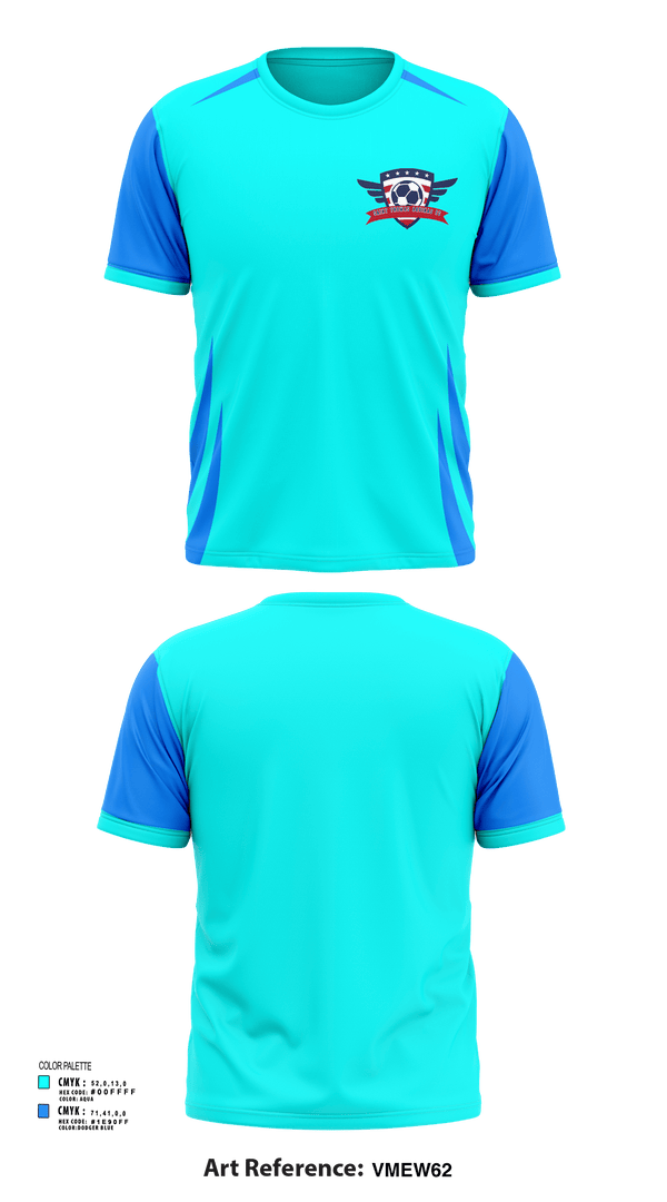 Short Sleeve Performance Shirt, Saint Thomas Aquinas FC, Men's Soccer, Teamtime, Team time, sublimation, custom sports apparel, team uniforms, spirit wear, spiritwear, sports uniforms, custom shirts, team store, custom team store, fundraiser sports, apparel fundraiser