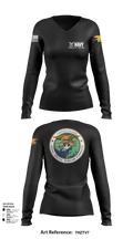 SEAL Team 4781251 Women's Long Sleeve V-neck Shirt - 115