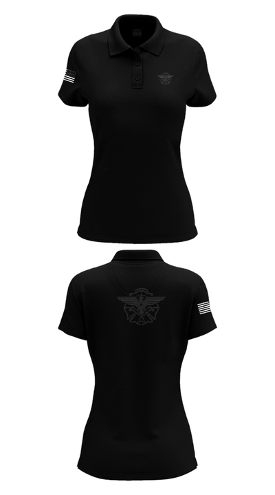 Arson & Explosives Investigations 36101892 Women's Short Sleeve Performance Polo  - 33
