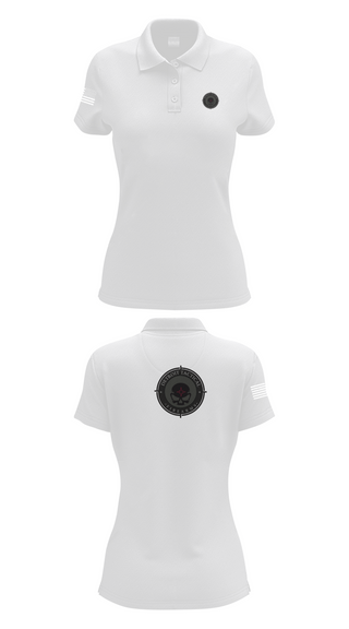 Womens Short Sleeve Performance Polo, Detroit Tactical Firearms, , Teamtime, Team time, sublimation, custom sports apparel, team uniforms, spirit wear, spiritwear, sports uniforms, custom shirts, team store, custom team store, fundraiser sports, apparel fundraiser