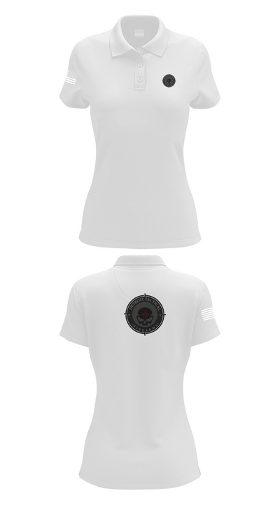Detroit Tactical Firearms 87119150 Women's Short Sleeve Performance Polo  - 17