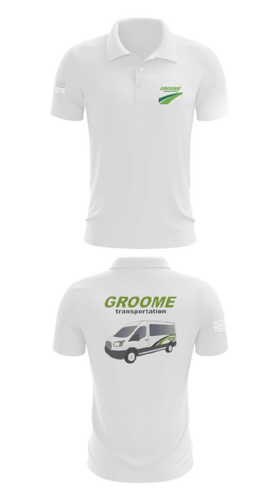 Groome Transportation 25509657 Short Sleeve Performance Polo - 9