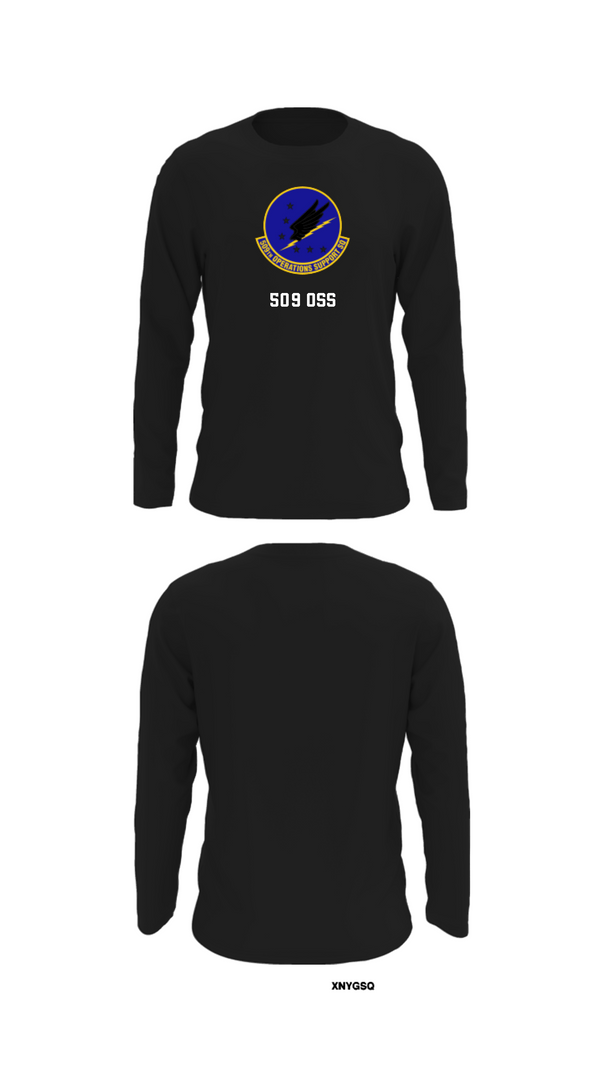 Long Sleeve Performance Shirt, 509 OSS, Air Force, Teamtime, Team time, sublimation, custom sports apparel, team uniforms, spirit wear, spiritwear, sports uniforms, custom shirts, team store, custom team store, fundraiser sports, apparel fundraiser