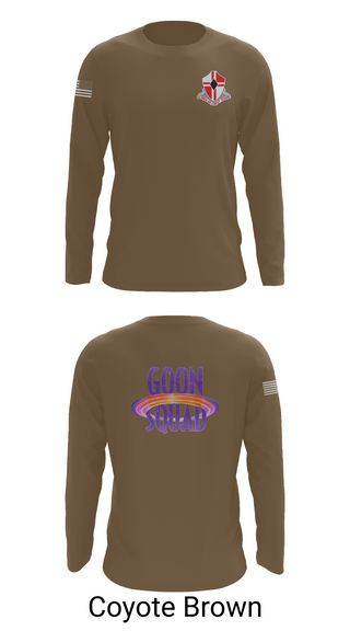 Long Sleeve Performance Shirt, 92nd Engineers, , Teamtime, Team time, sublimation, custom sports apparel, team uniforms, spirit wear, spiritwear, sports uniforms, custom shirts, team store, custom team store, fundraiser sports, apparel fundraiser