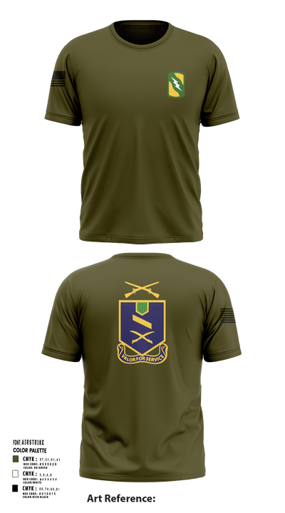 2-137th IN RGMT 48861917 Short Sleeve Performance Shirt - 105