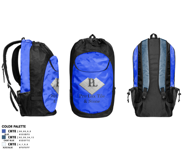 Gear Bag, Pro-Lux Tile & Stone, , Teamtime, Team time, sublimation, custom sports apparel, team uniforms, spirit wear, spiritwear, sports uniforms, custom shirts, team store, custom team store, fundraiser sports, apparel fundraiser