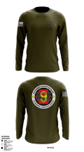 9th Engineer Support Company 10908126 Long Sleeve Rash Guard Shirt - 1