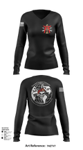 FSC 1-1SFG 4973174 Women's Long Sleeve V-neck Shirt -1 137