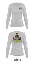 EL IMPERIO FRENCHIES 78056144 Women's Long Sleeve V-neck Shirt - 16