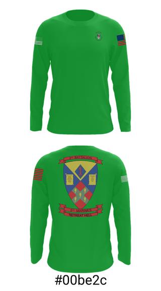 Long Sleeve Performance Shirt, 2nd battalion , 5th marines, Marines, Teamtime, Team time, sublimation, custom sports apparel, team uniforms, spirit wear, spiritwear, sports uniforms, custom shirts, team store, custom team store, fundraiser sports, apparel fundraiser