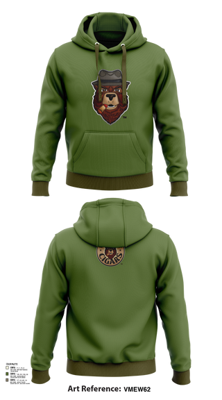 Hoodie, Bearded Bear Cigars, , Teamtime, Team time, sublimation, custom sports apparel, team uniforms, spirit wear, spiritwear, sports uniforms, custom shirts, team store, custom team store, fundraiser sports, apparel fundraiser