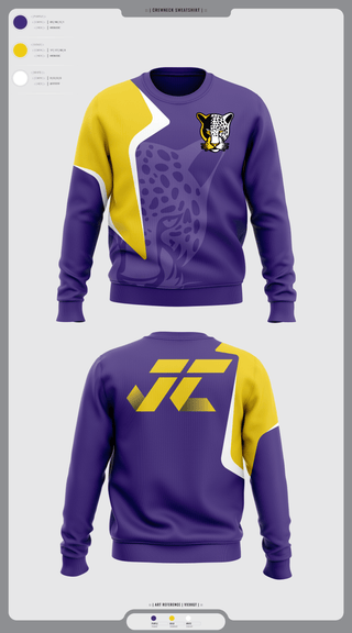 Crew Neck Sweatshirt, Jacksonville College Cross Country, Cross Country, Teamtime, Team time, sublimation, custom sports apparel, team uniforms, spirit wear, spiritwear, sports uniforms, custom shirts, team store, custom team store, fundraiser sports, apparel fundraiser