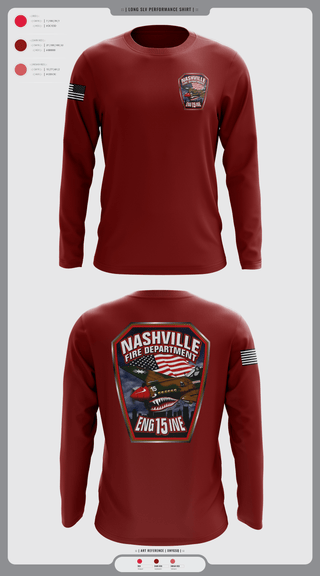 Long Sleeve Performance Shirt, Engine 15, , Teamtime, Team time, sublimation, custom sports apparel, team uniforms, spirit wear, spiritwear, sports uniforms, custom shirts, team store, custom team store, fundraiser sports, apparel fundraiser