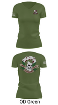 418 MLC 48598349 Women's Short Sleeve V-neck Shirt - 48