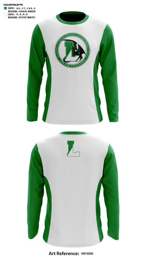 Long Sleeve Shooting Shirt, Lake Riviera Middle School Basketball, Women's Basketball, Teamtime, Team time, sublimation, custom sports apparel, team uniforms, spirit wear, spiritwear, sports uniforms, custom shirts, team store, custom team store, fundraiser sports, apparel fundraiser