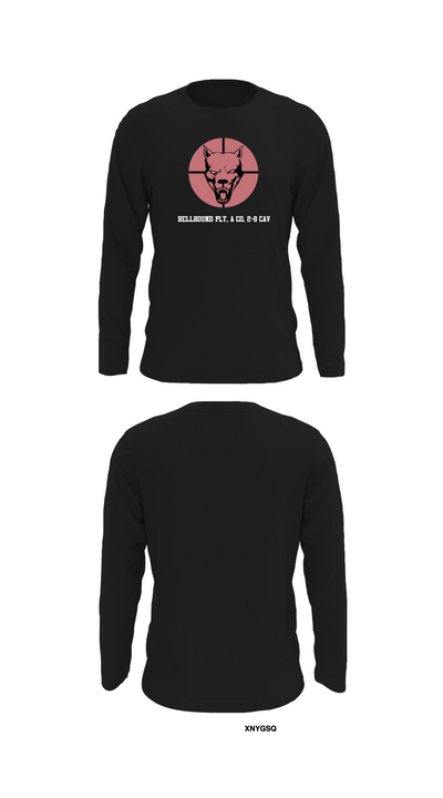 Hellhound PLT, A CO, 2-8 CAV 17727994 Long Sleeve Performance Shirt 32