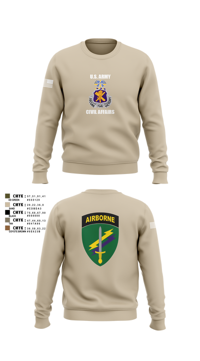 Civil Affairs Schoolhouse 5293701 Crew Neck Sweatshirt - 2