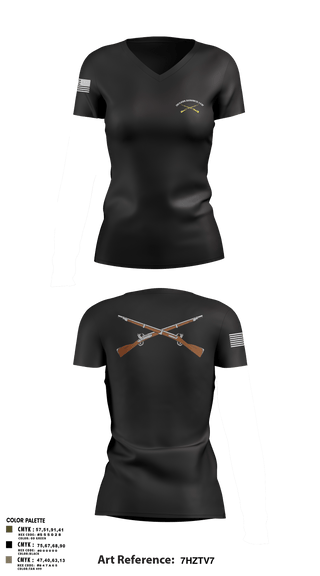 Womens Short Sleeve Vneck Shirt, 2ND Platoon, Blackhawk CO, 4-6 INF, Army, Teamtime, Team time, sublimation, custom sports apparel, team uniforms, spirit wear, spiritwear, sports uniforms, custom shirts, team store, custom team store, fundraiser sports, apparel fundraiser