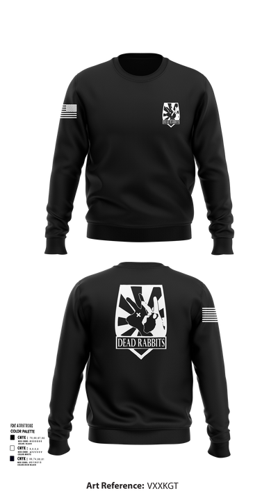 Dead Rabbits 44985647 Crew Neck Sweatshirt - 102