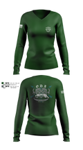 9135 74248707 Women's Long Sleeve V-neck Shirt - 4