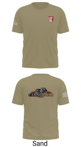 Short Sleeve Performance Shirt, Charlie Battery, 1st Battalion 1st Air Defense Artillery Regiment, , Teamtime, Team time, sublimation, custom sports apparel, team uniforms, spirit wear, spiritwear, sports uniforms, custom shirts, team store, custom team store, fundraiser sports, apparel fundraiser