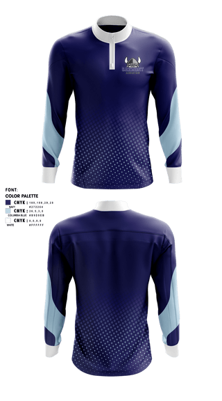 Quarter Zip Jacket, Oakmont High School Aquatics, Water Polo, Teamtime, Team time, sublimation, custom sports apparel, team uniforms, spirit wear, spiritwear, sports uniforms, custom shirts, team store, custom team store, fundraiser sports, apparel fundraiser