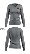 LMPD PEER SUPPORT 60613190 Women's Long Sleeve V-neck Shirt - 6