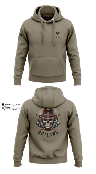 Hoodie, Outlaw Platoon, , Teamtime, Team time, sublimation, custom sports apparel, team uniforms, spirit wear, spiritwear, sports uniforms, custom shirts, team store, custom team store, fundraiser sports, apparel fundraiser
