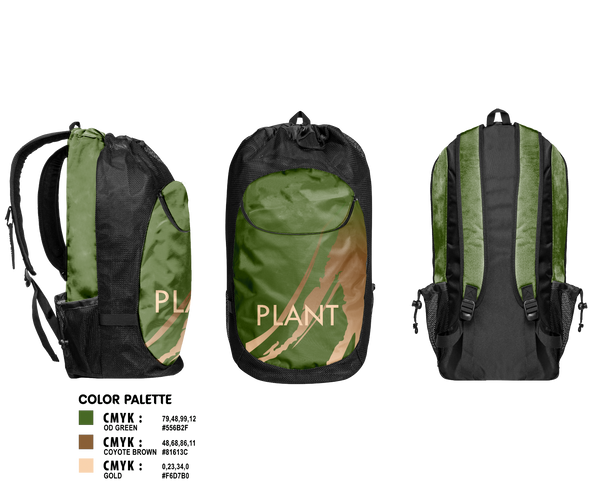 Gear Bag, Plant, Wrestling, Teamtime, Team time, sublimation, custom sports apparel, team uniforms, spirit wear, spiritwear, sports uniforms, custom shirts, team store, custom team store, fundraiser sports, apparel fundraiser