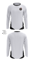 White Shield High School Wrestling 94078383 Long Sleeve Performance Shirt 2