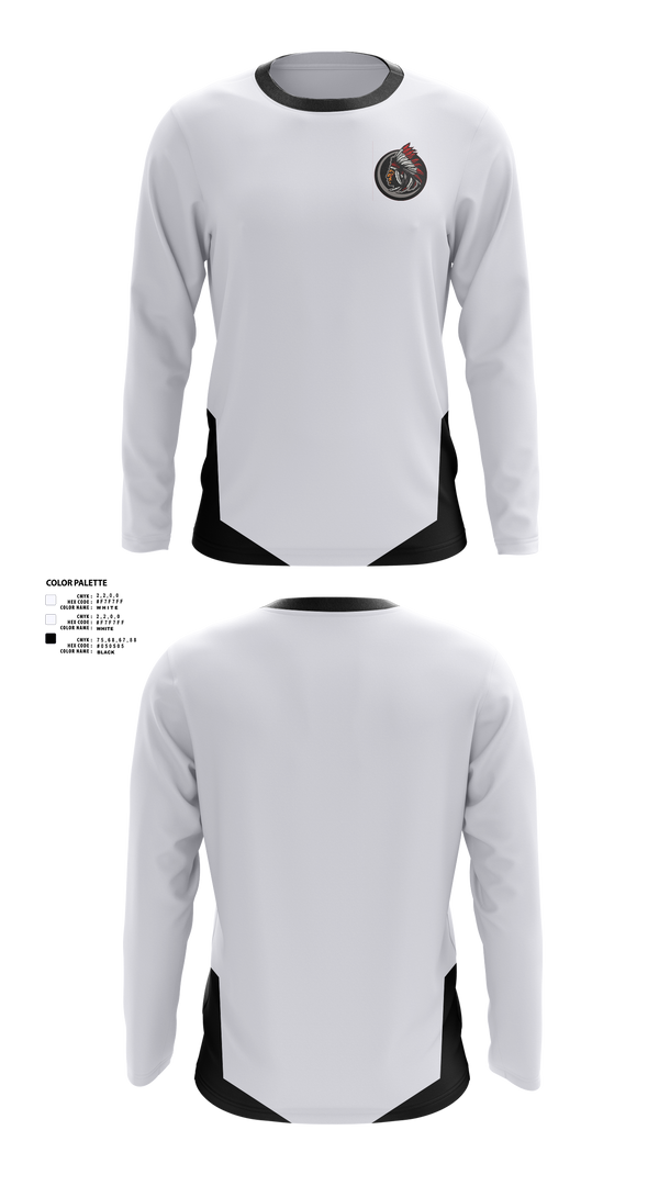 Long Sleeve Performance Shirt, White Shield High School Wrestling, Wrestling, Teamtime, Team time, sublimation, custom sports apparel, team uniforms, spirit wear, spiritwear, sports uniforms, custom shirts, team store, custom team store, fundraiser sports, apparel fundraiser