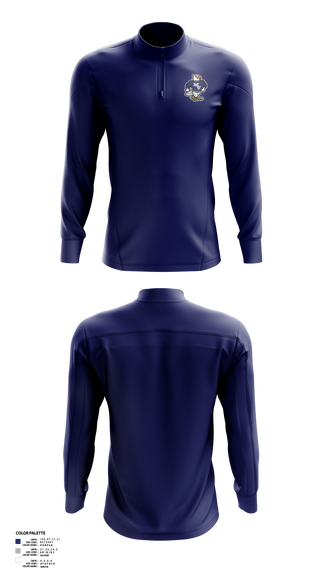 Quarter Zip Jacket, Mountain Valley Falcons Field Hockey, Field Hockey, Teamtime, Team time, sublimation, custom sports apparel, team uniforms, spirit wear, spiritwear, sports uniforms, custom shirts, team store, custom team store, fundraiser sports, apparel fundraiser