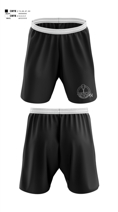 American Beach Tennis 35879010 Athletic Shorts With Pockets - 1 (1)