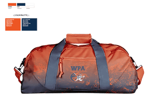 Duffle Bag, Wilson Preparatory Academy (High School) Volleyball, Women's Volleyball, Teamtime, Team time, sublimation, custom sports apparel, team uniforms, spirit wear, spiritwear, sports uniforms, custom shirts, team store, custom team store, fundraiser sports, apparel fundraiser